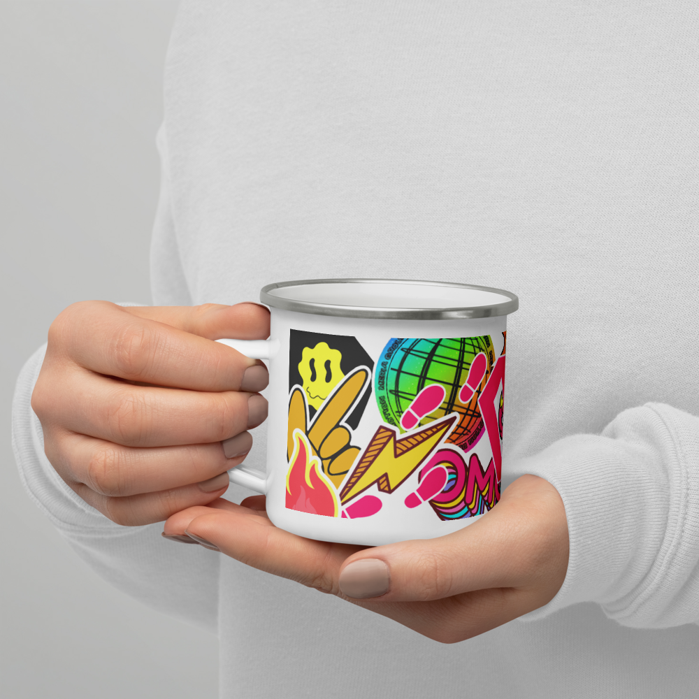 Sweat Enamel Mug