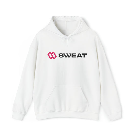 Sweat Unisex Hooded Sweatshirt - White